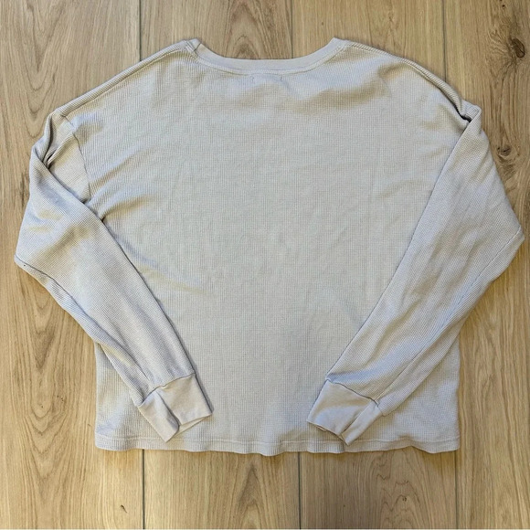 Sundry by Evereve Women’s Thermal Loved Shirt Size 2 Fits Approx Medium - Picture 11 of 11